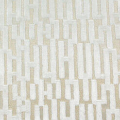 Crypton Upholstery Cut Velvet Fabric Prestige Snowball, by the yard