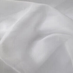 Sale 1.5 Yard Pre-Cut Fire Retardant Fabric 118" Voile Off White