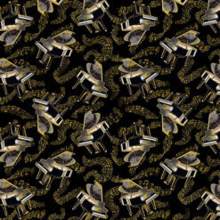 Timeless Treasures Fabric Grand Pianos Music CM3236 Black 15 yard bolt
