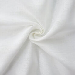 French Handkerchief 100% Linen Fabric White 25 yard roll
