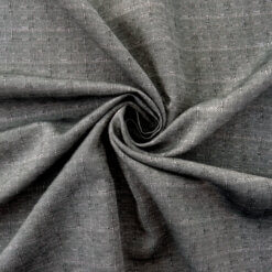 SALE Yarn Dyed Two-Tone Jacquard Fabric 5582 Gray, by the yard