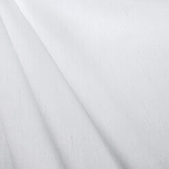 Wholesale 120" Faux Silk Dupioni Fabric White 50 yard roll