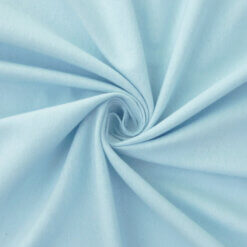 Wholesale 100% Cotton Flannel Fabric Baby Blue 110 yard roll