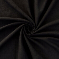 Wholesale 100% Cotton Gauze Fabric Black 50 yard roll
