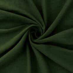 Wholesale 100% Cotton Gauze Fabric Hunter Green 50 yard roll