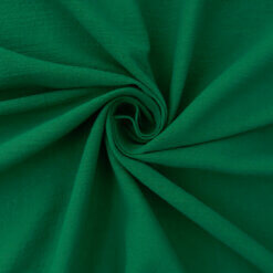 100% Cotton Gauze Fabric Kelly Green, by the yard