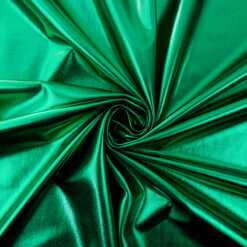 Wholesale Foil Spandex Fabric Emerald 250 yard case