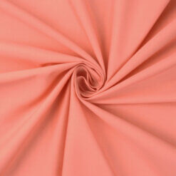 SALE 60" Broadcloth Fabric Coral, by the yard