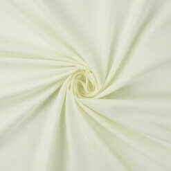 60" Broadcloth Fabric Ivory, by the yard