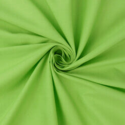 60" Broadcloth Fabric Lime Green, by the yard