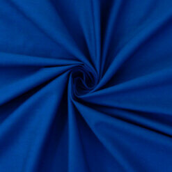 60" Broadcloth Fabric Royal Blue, by the yard