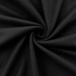 Fleece Fabric Solid Black 20 yard bolt
