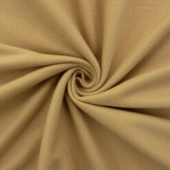 Fleece Fabric Solid Camel, by the yard
