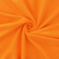 Fleece Fabric Solid Hunters Orange 20 yard bolt