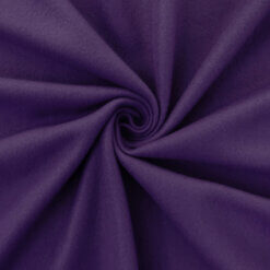 Fleece Fabric Solid Purple, by the yard