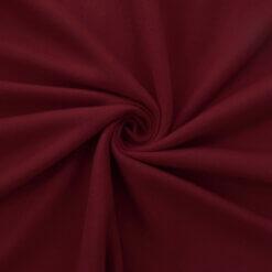 Fleece Fabric Solid Wine, by the yard