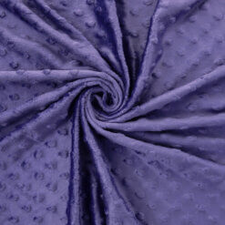 Wholesale Minky Dot Fabric Purple 75 yard roll