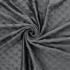 Wholesale Minky Dot Fabric Smoke 75 yard roll