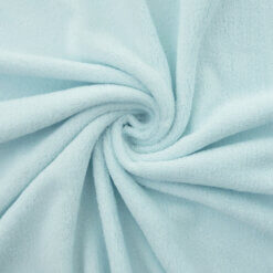 Wholesale Double-Sided Minky Fleece Fabric Baby Blue 20 yard bolt