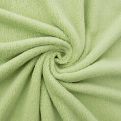 Double-Sided Minky Fleece Fabric Celadon, by the yard