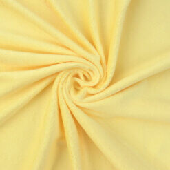 Wholesale Minky Solid Fabric Canary Yellow 20 yard bolt