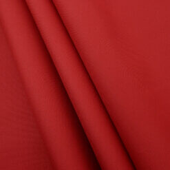 Sunrise Water Resistant Canvas Fabric Red 50 Yard Roll