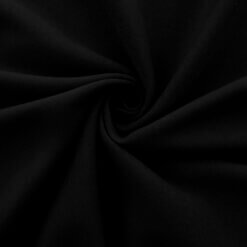 Wholesale Sweatshirt Fleece Fabric Black 20 yard bolt