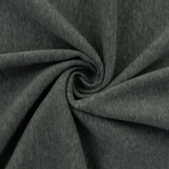 Wholesale Sweatshirt Fleece Fabric Heather Smoke Gray 20 yard bolt