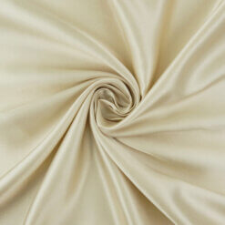 SALE Charmeuse Fabric Champagne, by the yard
