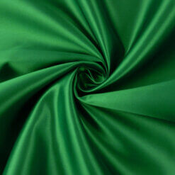 SALE Jubilant Bridal Satin Fabric Emerald, by the yard