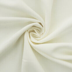Sale Luxe Microfiber Twill Fabric 5133 Ivory, by the yard
