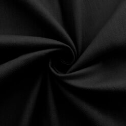 Wholesale Belgian Medium Weight Linen-Cotton Fabric Black 50 yard roll