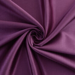 Wholesale Crepe Back Satin Fabric Aubergine 75 yard roll