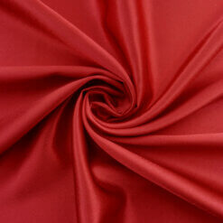 Wholesale Crepe Back Satin Fabric Red 75 yard roll