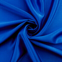 Wholesale Crepe Back Satin Fabric Royal Blue 75 yard roll
