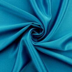 Wholesale Crepe Back Satin Fabric Turquoise 75 yard roll