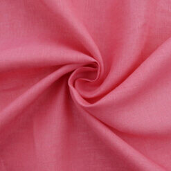 Wholesale French Handkerchief 100% Linen Fabric Fuschia 50 yard roll