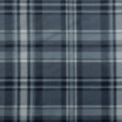 Fleece Print Fabric Carson Plaid Smoky Blue, by the yard