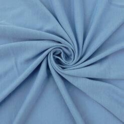 1 Yard Sale Piece Elie Tahari Fabric Silky Jersey SC350 Dusty Blue