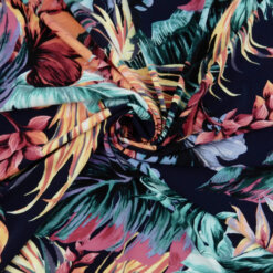 1 Yard Piece SALE Stretch Spandex Print Fabric Multi SC345
