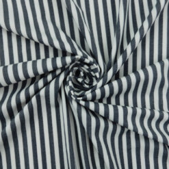 1 Yard Piece SALE Stretch Spandex Print Fabric Indigo SC344
