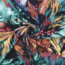 1 Yard Piece SALE Stretch Spandex Print Fabric Multi SC340