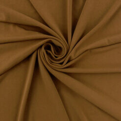 1 Yard Piece SALE Stretch Spandex Fabric Nutmeg SC307