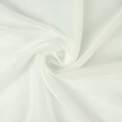Waterfall Two Tone Chiffon Fabric Ivory/Ivory, by the yard