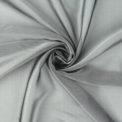 Waterfall Two Tone Chiffon Fabric Silver/Black 25 yard bolt