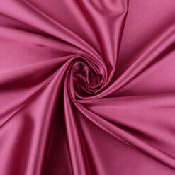 Stretch Charmeuse Fabric Magenta, by the yard
