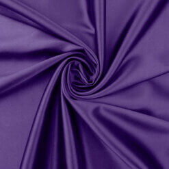 Stretch Charmeuse Fabric Purple, by the yard