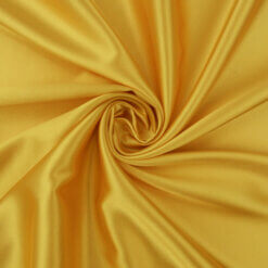 Stretch Charmeuse Fabric Yellow, by the yard