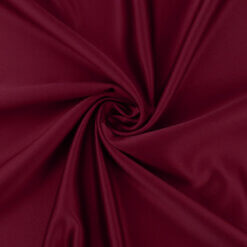 Fire Retardant Soft Shine Satin Fabric Burgundy 25 yard roll