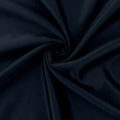 Fire Retardant Soft Shine Satin Fabric Midnight Navy 25 yard roll